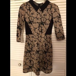 ModCloth Miss Patina London Long Sleeve Dress SM